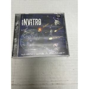 Invitro - When I Was a Planet CD. Brand New and Sealed.